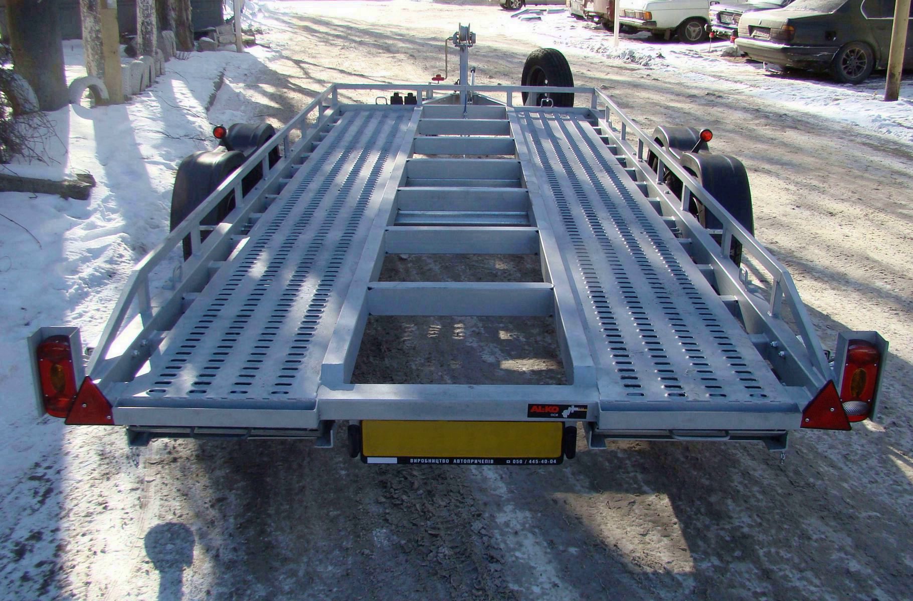 Купить - Прицеп для мини тракторов / экскаваторов